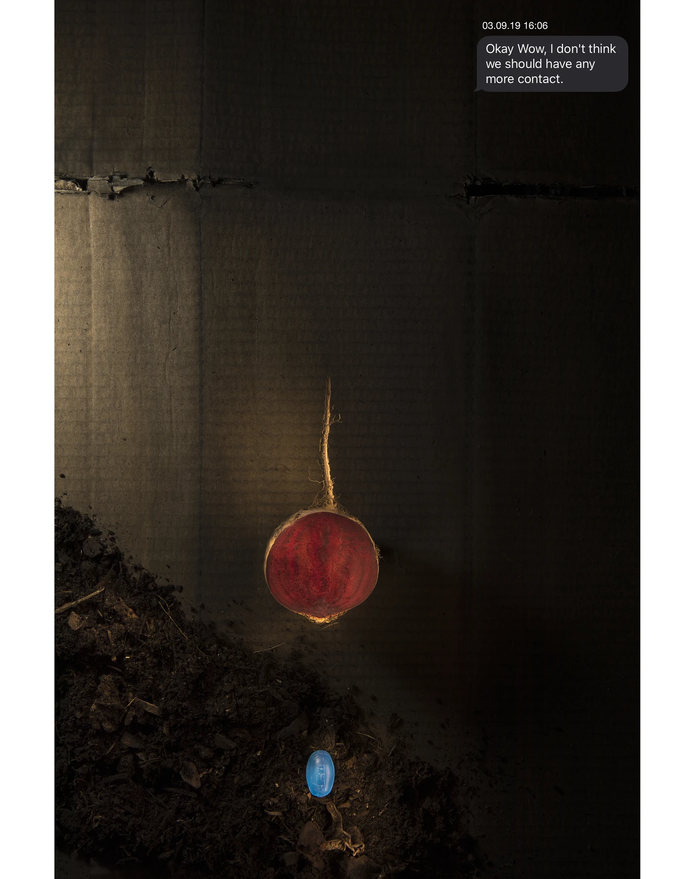 Warm and deep, but sharp and cold at the same time